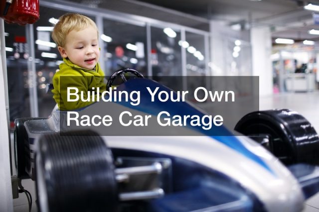 race car garage designs